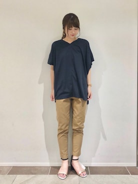 karin_mamaさん（レディース・158cm）の夏コーディネート