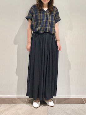 karin_mamaさん（レディース・158cm）の夏コーディネート