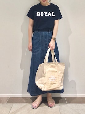 karin_mamaさん（レディース・158cm）の夏コーディネート