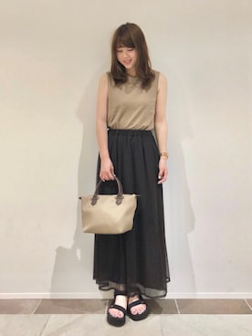 karin_mamaさん（レディース・158cm）の夏コーディネート