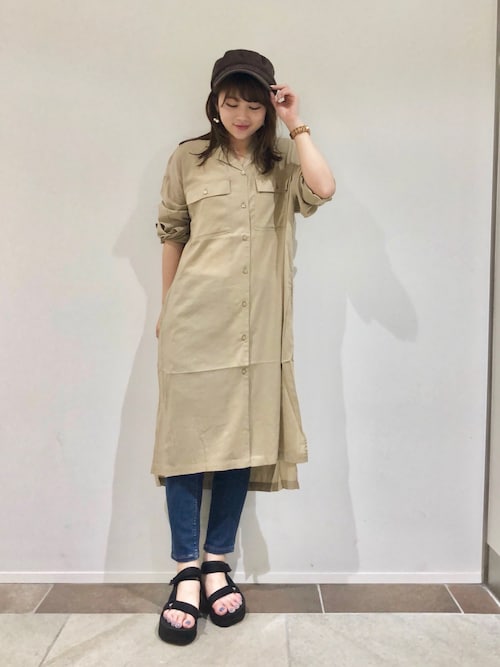 ★Hobbs London Nadiya Goldボタンスルーシャツ 上質ワンピ★ ワンピースの商品一覧|レディースファッション通販のJ Lounge