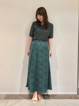 karin_mamaさん（レディース・158cm）の夏コーディネート