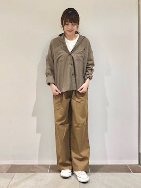 「プチプチ」｜karin_mamaさん（レディース・158cm）の秋コーディネート