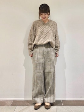 「ウール」｜karin_mamaさん（レディース・158cm）の秋コーディネート