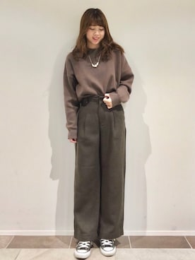 karin_mamaさん（レディース・158cm）の秋コーディネート