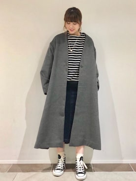 karin_mamaさん（レディース・158cm）の秋コーディネート