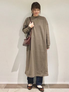 「べっ甲」｜karin_mamaさん（レディース・158cm）の秋コーディネート
