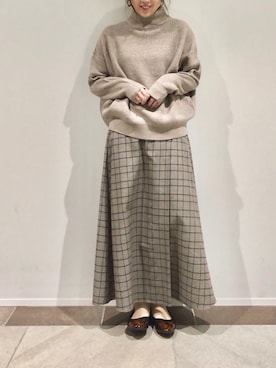 「AMERICAN HOLIC（アメリカンホリック）のアイテム（パンプス）」を使った、karin_mamaさん（レディース・158cm）の秋コーディネート