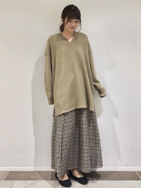 karin_mamaさん（レディース・158cm）の冬コーディネート