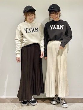 「お揃い」｜karin_mamaさん（レディース・158cm）の冬コーディネート