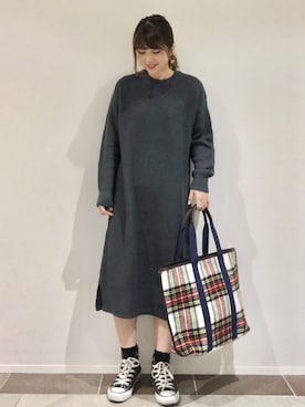 karin_mamaさん（レディース・158cm）の冬コーディネート