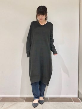 karin_mamaさん（レディース・158cm）の冬コーディネート