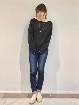 karin_mamaさん（レディース・158cm）の冬コーディネート