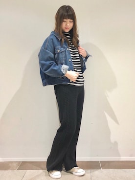 karin_mamaさん（レディース・158cm）の冬コーディネート