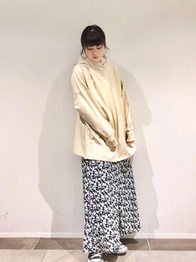 karin_mamaさん（レディース・158cm）の春コーディネート