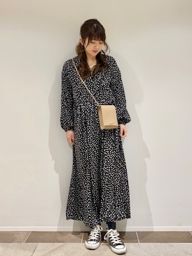 「春ワンピ」｜karin_mamaさん（レディース・158cm）の春コーディネート