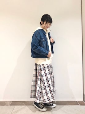 karin_mamaさん（レディース・158cm）の春コーディネート