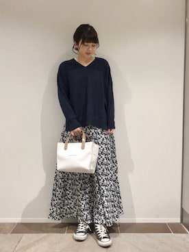 karin_mamaさん（レディース・158cm）の春コーディネート