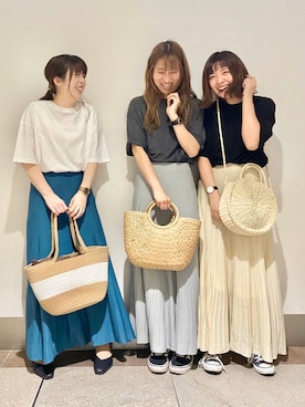 「お揃い」｜karin_mamaさん（レディース・158cm）の春コーディネート