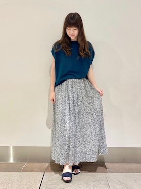 karin_mamaさん（レディース・158cm）の夏コーディネート