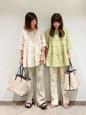 karin_mamaさん(レディース・158cm)の夏コーディネート