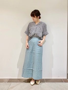 「プチフラコーデ」｜karin_mamaさん（レディース・158cm）の夏コーディネート