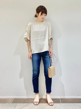 karin_mamaさん（レディース・158cm）の夏コーディネート