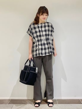 karin_mamaさん（レディース・158cm）の夏コーディネート