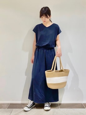 karin_mamaさん（レディース・158cm）の夏コーディネート
