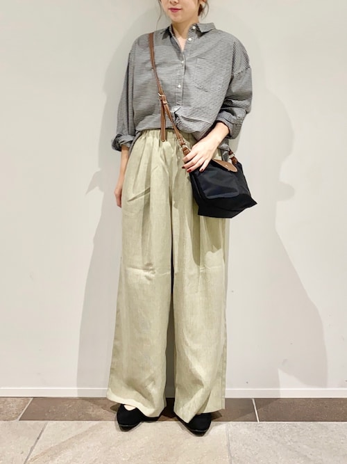 rehacer パンツ : W Tuck Easy Pants / ダブル タック イージー