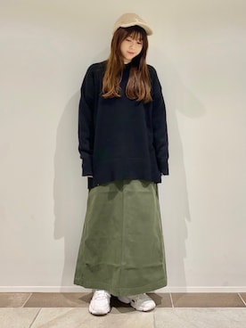 「ベイカースカート」｜karin_mamaさん（レディース・158cm）の秋コーディネート