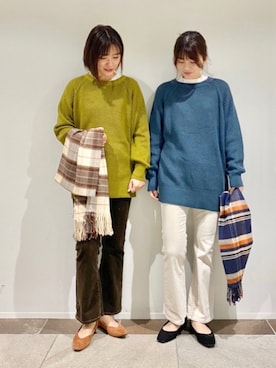 karin_mamaさん（レディース・158cm）の秋コーディネート