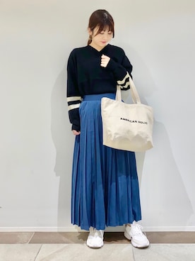 サテンプリーツスカート の人気ファッションコーディネート 年齢 25歳 29歳 Wear