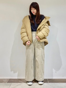 「AMERICAN HOLIC（アメリカンホリック）のアイテム（その他アウター）」を使った、karin_mamaさん（レディース・158cm）の冬コーディネート