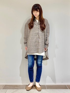 karin_mamaさん（レディース・158cm）の冬コーディネート