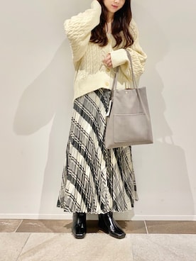 「ウール」｜karin_mamaさん（レディース・158cm）の冬コーディネート