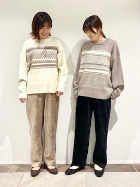karin_mamaさん（レディース・158cm）の冬コーディネート