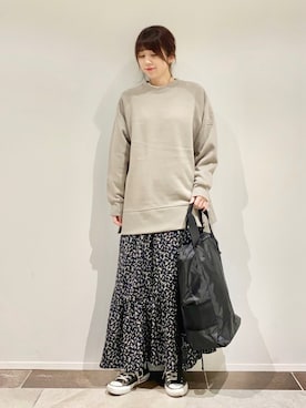 「裏起毛」｜karin_mamaさん（レディース・158cm）の冬コーディネート