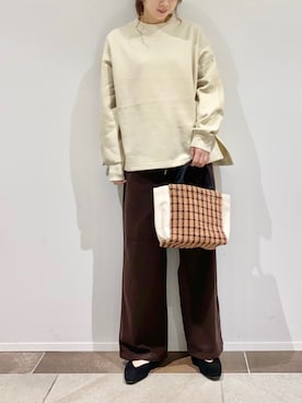 karin_mamaさん（レディース・158cm）の冬コーディネート