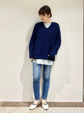 karin_mamaさん（レディース・158cm）の冬コーディネート