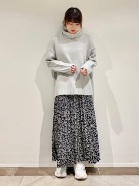 karin_mamaさん（レディース・158cm）の冬コーディネート