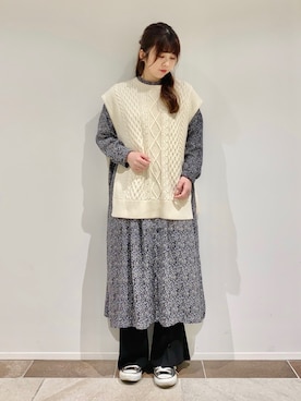 karin_mamaさん（レディース・158cm）の冬コーディネート