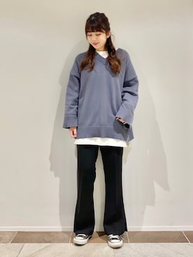 「店頭コーデ」｜karin_mamaさん（レディース・158cm）の春コーディネート