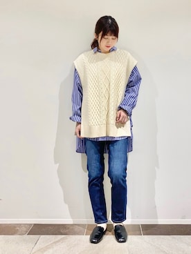 karin_mamaさん（レディース・158cm）の春コーディネート