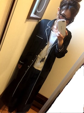 「アイテム（シャツワンピース）」を使った、もやっち＊°さん（レディース・163cm・20代）の春コーディネート