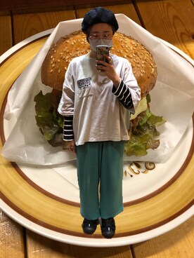 ぴなっつ🌱さん（レディース・158cm）の春コーディネート