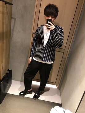 jibakuさん（メンズ・175cm）の春コーディネート