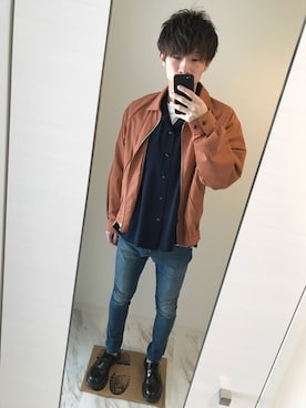 jibakuさん（メンズ・175cm）の春コーディネート