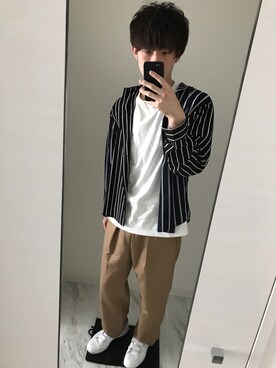 jibakuさん（メンズ・175cm）の夏コーディネート