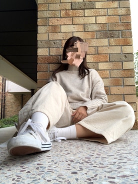 まる。さん（レディース・158cm）の秋コーディネート